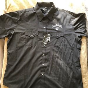 Jack Daniel’s Short Sleeve Pearl Snap Shirt